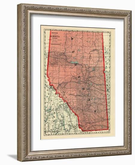 1928, Alberta Province, Canada-null-Framed Giclee Print