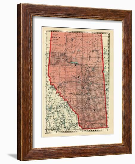 1928, Alberta Province, Canada-null-Framed Giclee Print