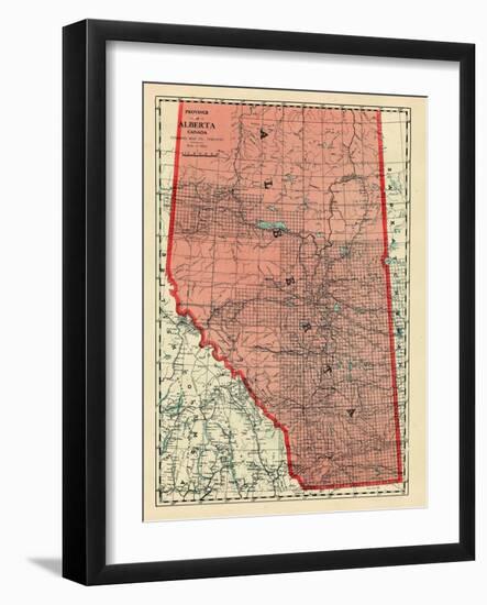 1928, Alberta Province, Canada-null-Framed Giclee Print