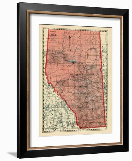 1928, Alberta Province, Canada-null-Framed Giclee Print