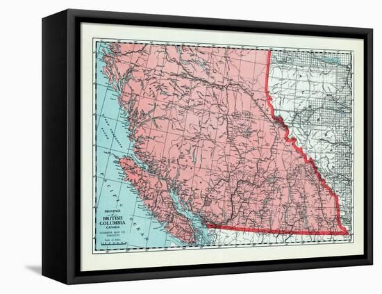 1928, British Columbia Province, Canada-null-Framed Premier Image Canvas