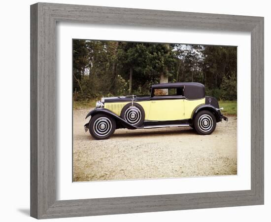 1928 Hispano-Suiza-null-Framed Photographic Print