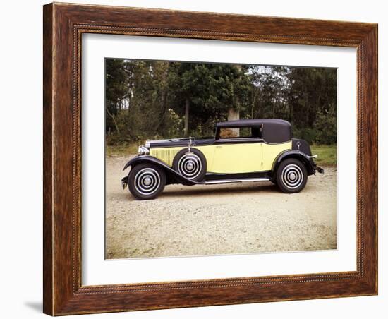 1928 Hispano-Suiza-null-Framed Photographic Print