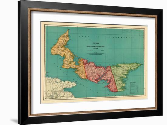 1928, Prince Edward Island, Canada-null-Framed Giclee Print