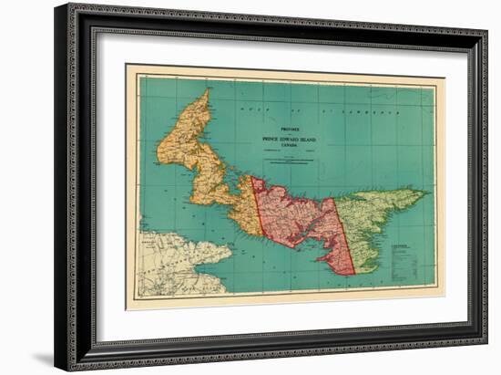 1928, Prince Edward Island, Canada-null-Framed Giclee Print