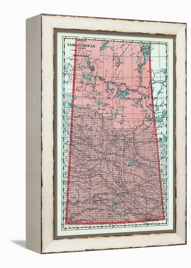 1928, Saskatchewan Province, Canada-null-Framed Premier Image Canvas