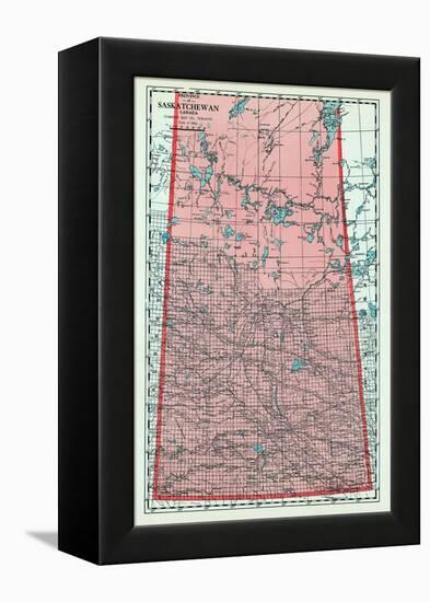 1928, Saskatchewan Province, Canada-null-Framed Premier Image Canvas