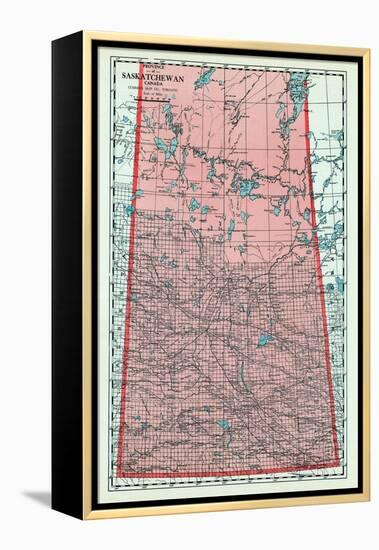 1928, Saskatchewan Province, Canada-null-Framed Premier Image Canvas