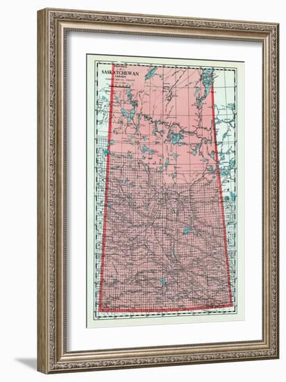 1928, Saskatchewan Province, Canada-null-Framed Giclee Print