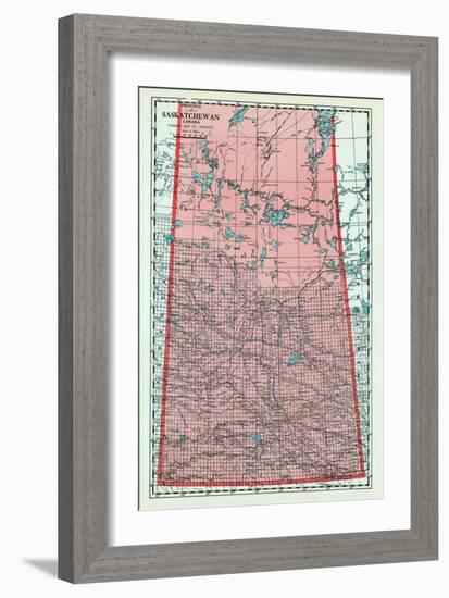 1928, Saskatchewan Province, Canada-null-Framed Giclee Print