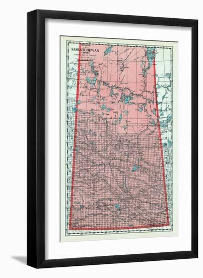 1928, Saskatchewan Province, Canada-null-Framed Giclee Print