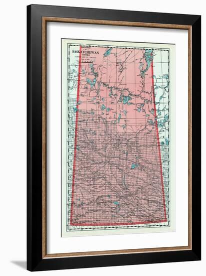 1928, Saskatchewan Province, Canada-null-Framed Giclee Print