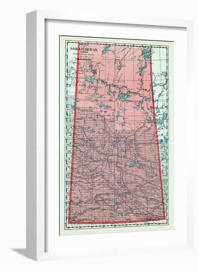 1928, Saskatchewan Province, Canada-null-Framed Giclee Print