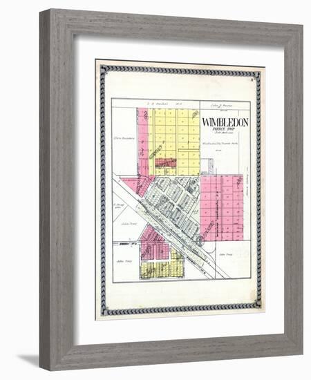 1928, Wimbledon, North Dakota, United States-null-Framed Giclee Print