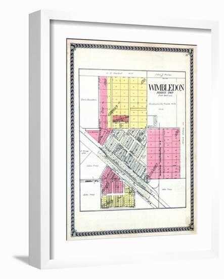 1928, Wimbledon, North Dakota, United States-null-Framed Giclee Print