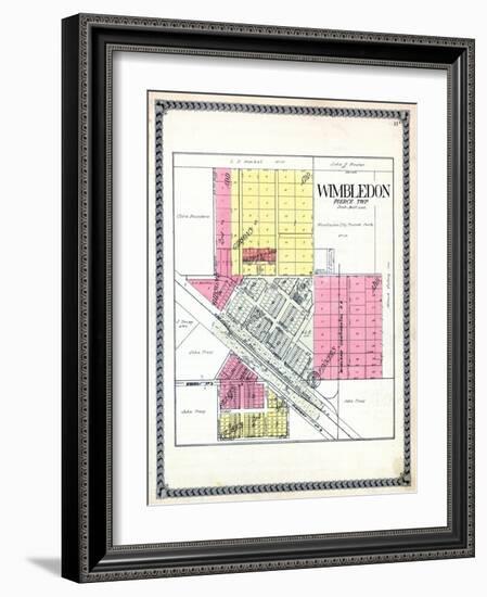 1928, Wimbledon, North Dakota, United States-null-Framed Giclee Print