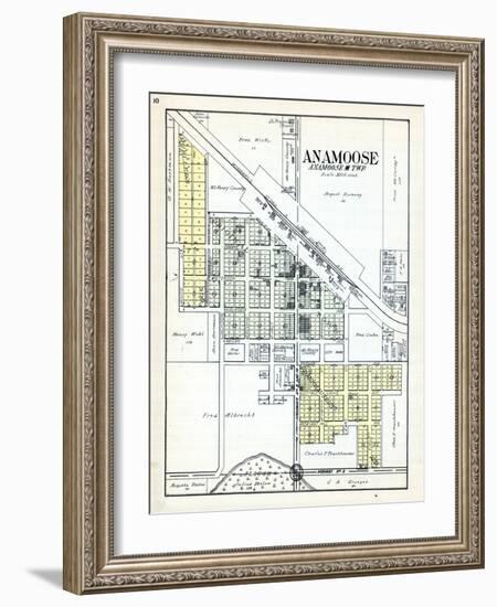 1929, Anamoose, North Dakota, United States-null-Framed Giclee Print