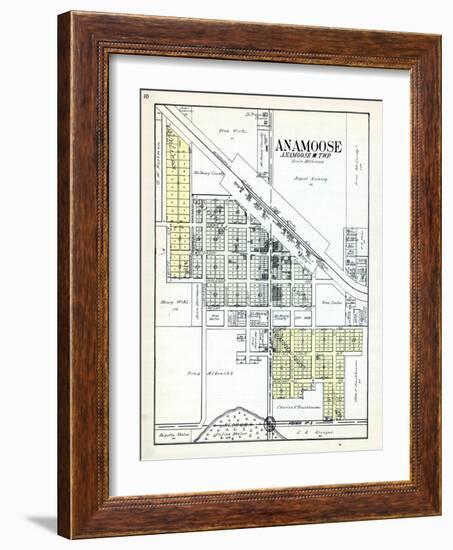 1929, Anamoose, North Dakota, United States-null-Framed Giclee Print