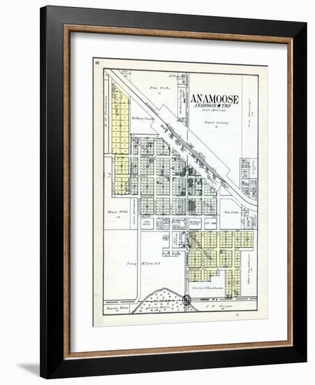 1929, Anamoose, North Dakota, United States-null-Framed Giclee Print