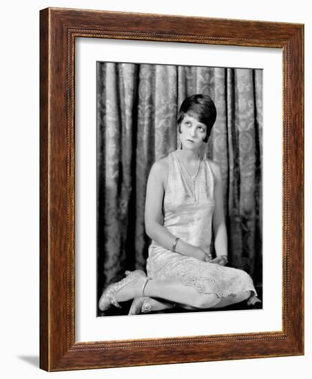 1929: Clara Bow (1905 - 1965) 'The Saturday Night Kid'-null-Framed Photo