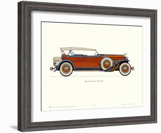 1929 Duesenberg-null-Framed Art Print