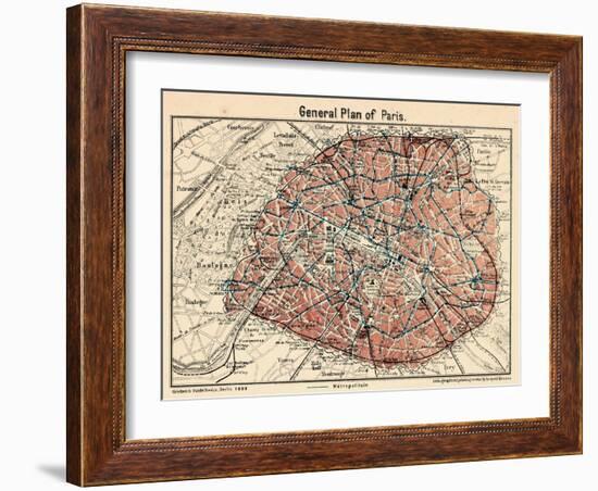 1929, France, Paris General-null-Framed Giclee Print