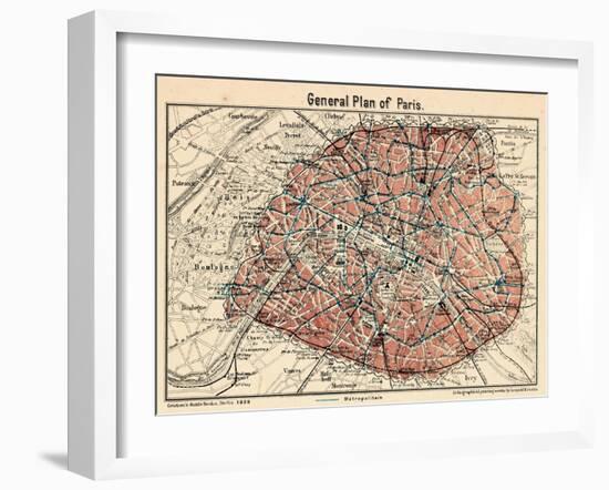 1929, France, Paris General-null-Framed Giclee Print