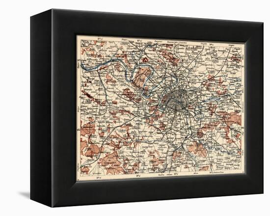 1929, France, Paris-null-Framed Premier Image Canvas