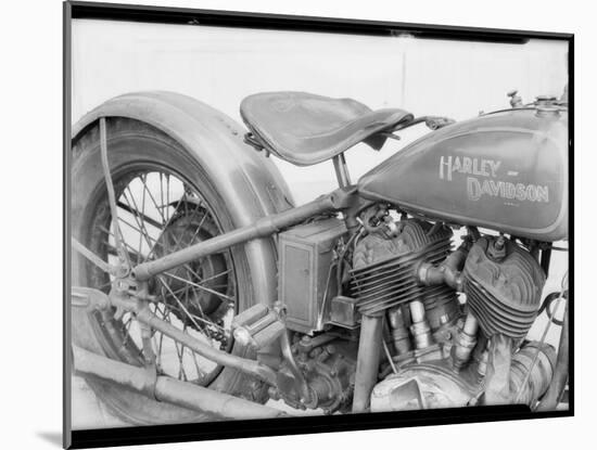 1929 Harley-Davidson Motorcycle-Dick Whittington Studio-Mounted Photographic Print