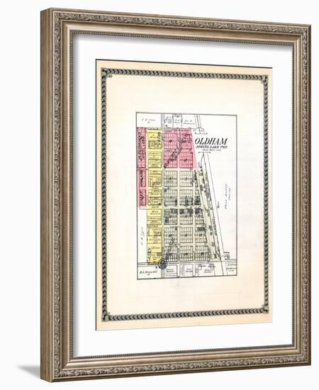 1929, Oldham, South Dakota, United States-null-Framed Giclee Print