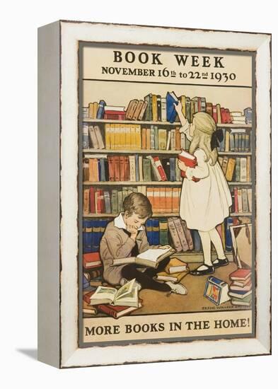 1930 Children's Book Council Book Week-null-Framed Premier Image Canvas