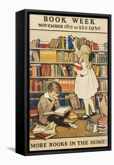1930 Children's Book Council Book Week-null-Framed Premier Image Canvas