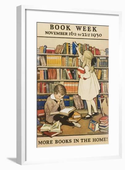 1930 Children's Book Council Book Week-null-Framed Giclee Print