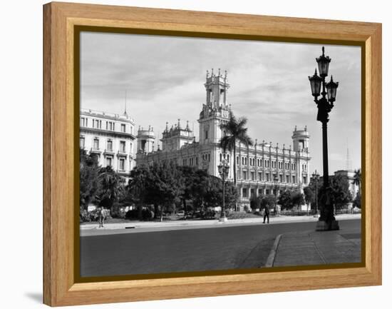 1930s-1940s the Asturian Club Now a Fine Art Museum Havana Cuba-null-Framed Premier Image Canvas