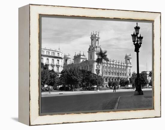 1930s-1940s the Asturian Club Now a Fine Art Museum Havana Cuba-null-Framed Premier Image Canvas