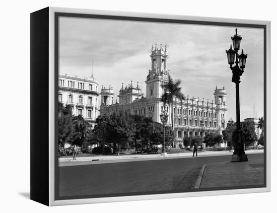 1930s-1940s the Asturian Club Now a Fine Art Museum Havana Cuba-null-Framed Premier Image Canvas