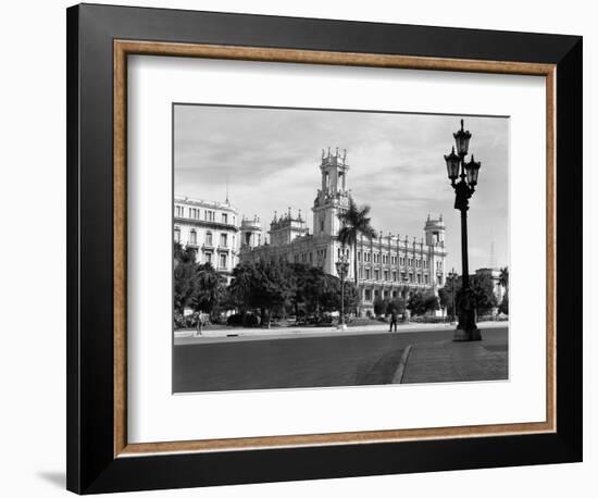 1930s-1940s the Asturian Club Now a Fine Art Museum Havana Cuba-null-Framed Photographic Print