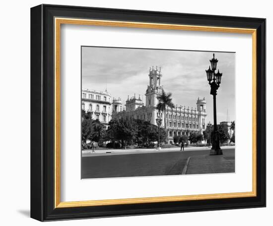 1930s-1940s the Asturian Club Now a Fine Art Museum Havana Cuba-null-Framed Photographic Print