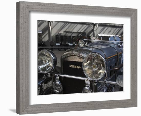 1930s-Era Amilcar Racing Car, Riga Motor Museum, Riga, Latvia-Walter Bibikow-Framed Photographic Print