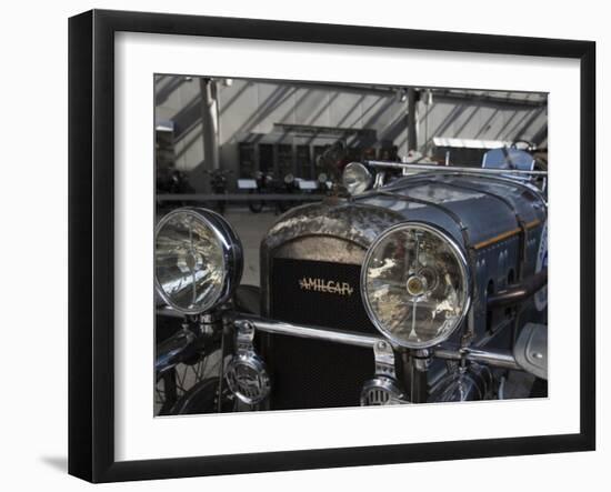 1930s-Era Amilcar Racing Car, Riga Motor Museum, Riga, Latvia-Walter Bibikow-Framed Photographic Print
