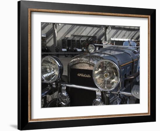 1930s-Era Amilcar Racing Car, Riga Motor Museum, Riga, Latvia-Walter Bibikow-Framed Photographic Print