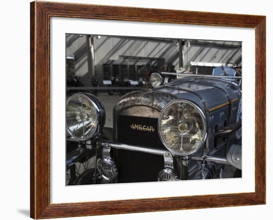 1930s-Era Amilcar Racing Car, Riga Motor Museum, Riga, Latvia-Walter Bibikow-Framed Photographic Print