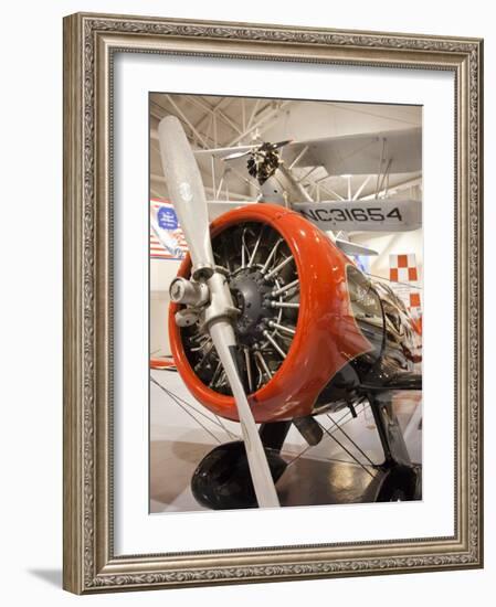 1930s-Era Number 44 We Will Racing Airplane, Weddel-Williams Air Racing Museum, Patterson, LA-Walter Bibikow-Framed Photographic Print