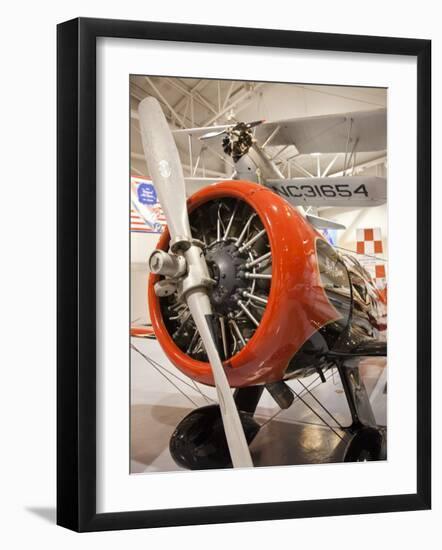 1930s-Era Number 44 We Will Racing Airplane, Weddel-Williams Air Racing Museum, Patterson, LA-Walter Bibikow-Framed Photographic Print