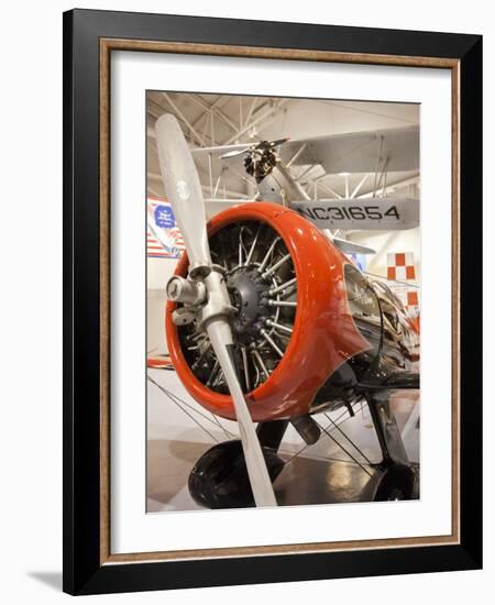 1930s-Era Number 44 We Will Racing Airplane, Weddel-Williams Air Racing Museum, Patterson, LA-Walter Bibikow-Framed Photographic Print