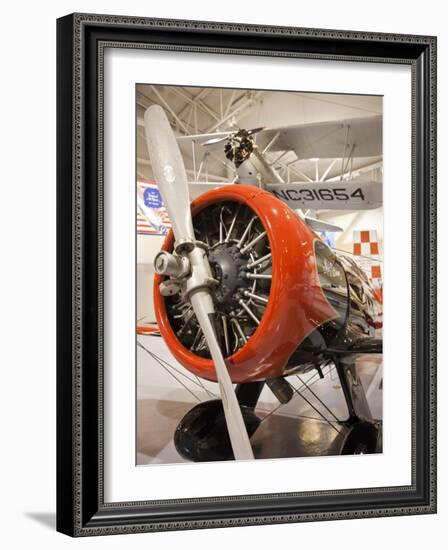 1930s-Era Number 44 We Will Racing Airplane, Weddel-Williams Air Racing Museum, Patterson, LA-Walter Bibikow-Framed Photographic Print