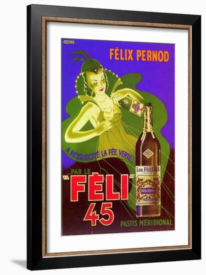 1930s France Felix Pernod Poster-null-Framed Giclee Print