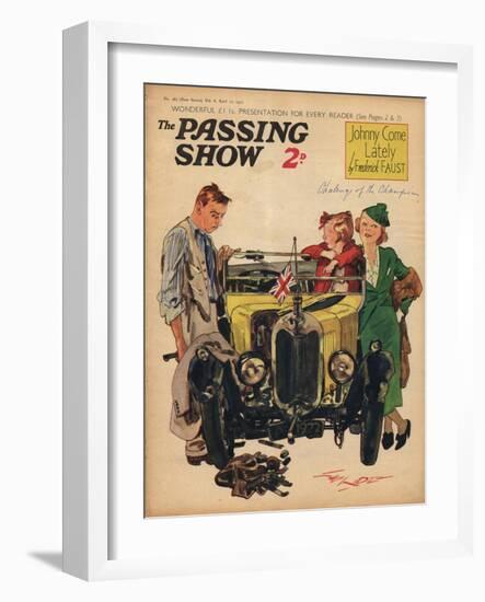 1930s UK Passing Show Magazine Cover-null-Framed Giclee Print