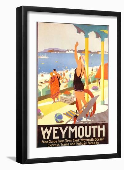 1930s UK Southern Railway Poster-null-Framed Giclee Print