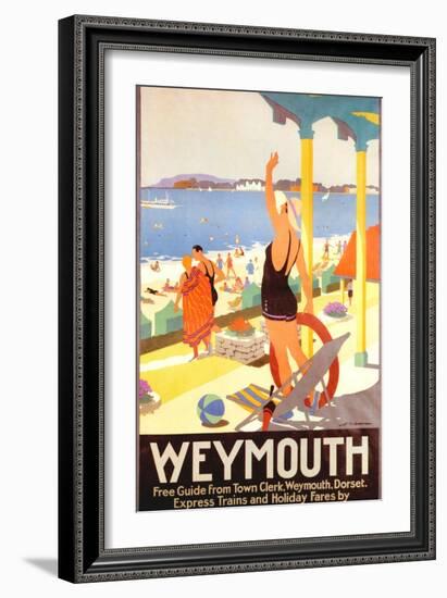 1930s UK Southern Railway Poster-null-Framed Giclee Print